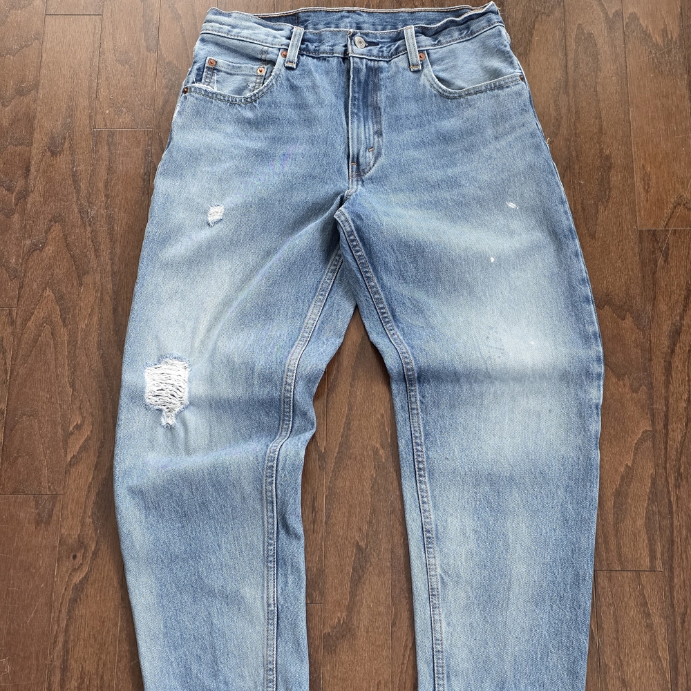 Levi's Men's Light Blue Straight Jeans